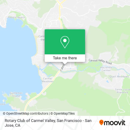 Mapa de Rotary Club of Carmel Valley