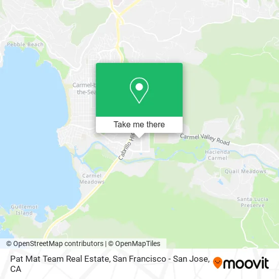 Pat Mat Team Real Estate map