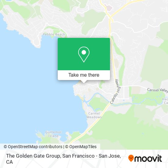 The Golden Gate Group map