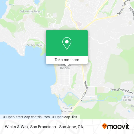 Mapa de Wicks & Wax