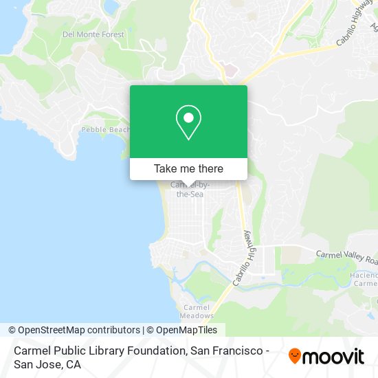 Mapa de Carmel Public Library Foundation