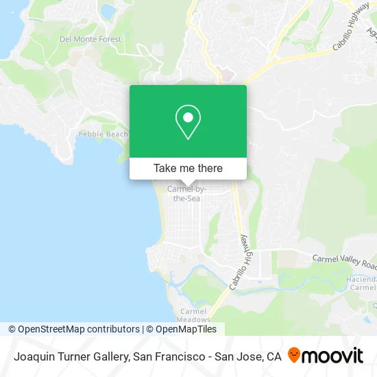 Mapa de Joaquin Turner Gallery