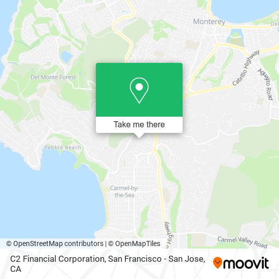 C2 Financial Corporation map