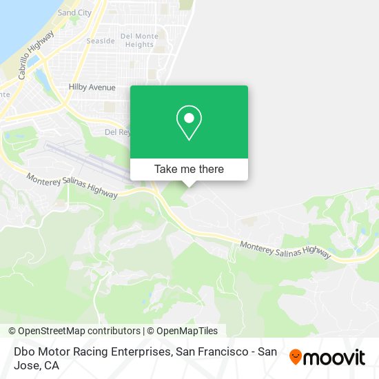 Mapa de Dbo Motor Racing Enterprises