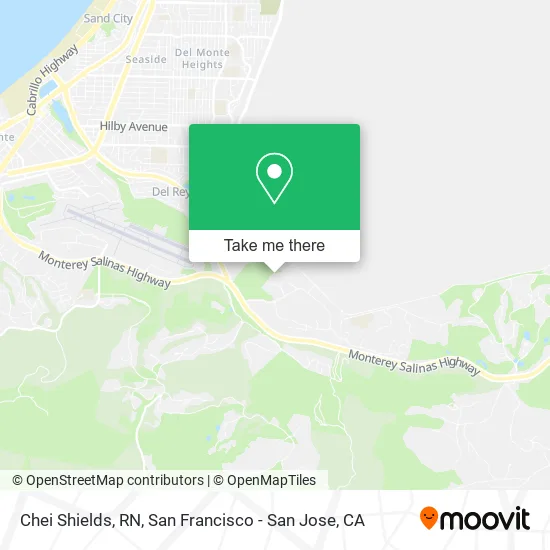 Mapa de Chei Shields, RN