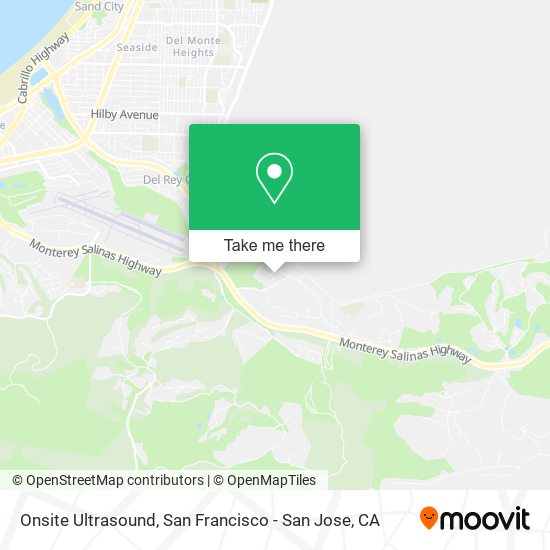 Onsite Ultrasound map