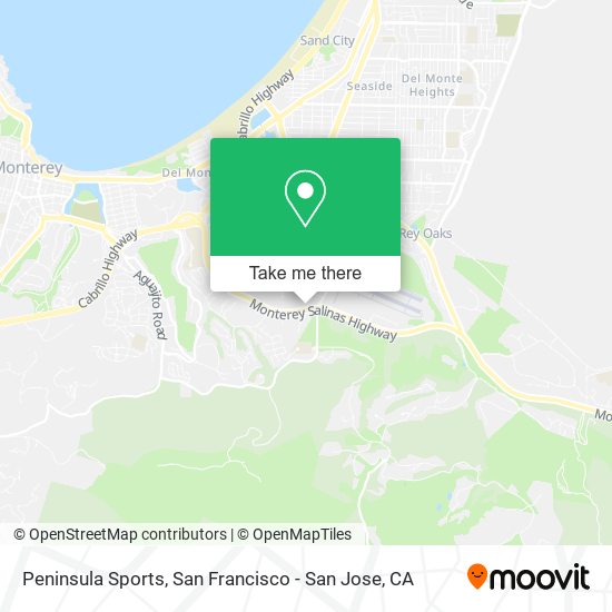 Mapa de Peninsula Sports