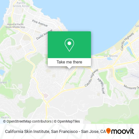 California Skin Institute map
