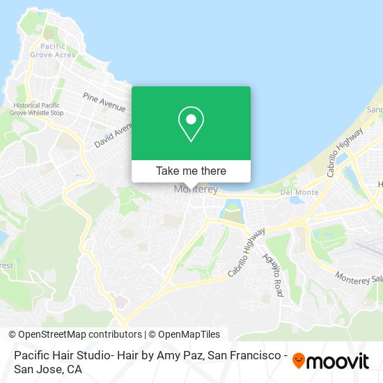 Pacific Hair Studio- Hair by Amy Paz map