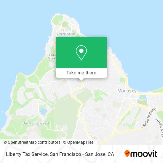 Liberty Tax Service map