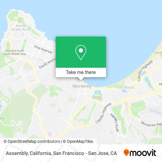 Mapa de Assembly, California