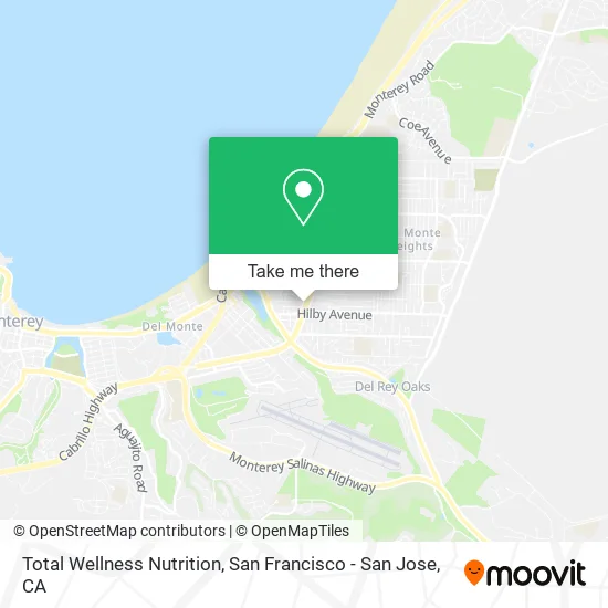 Total Wellness Nutrition map