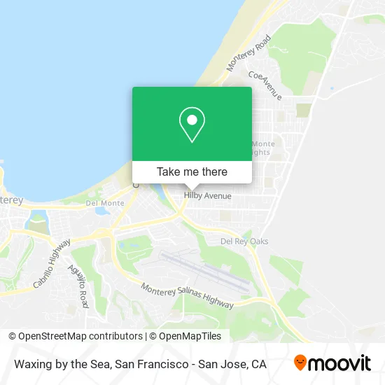 Waxing by the Sea map