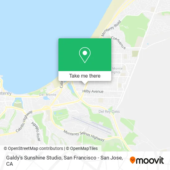 Galdy's Sunshine Studio map