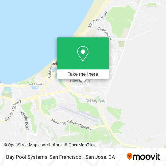 Bay Pool Systems map