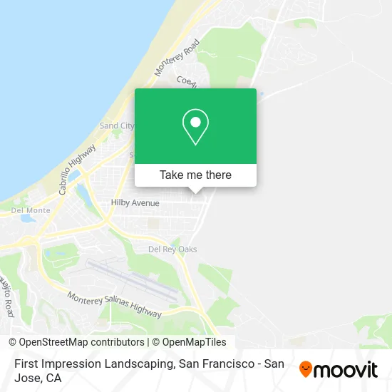 First Impression Landscaping map