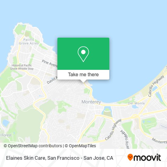 Elaines Skin Care map