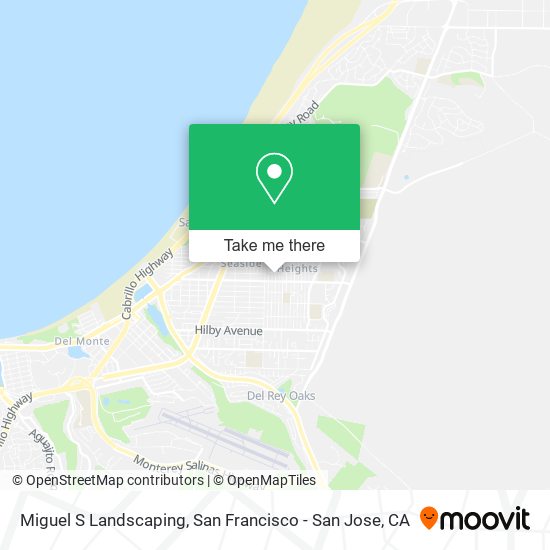 Miguel S Landscaping map
