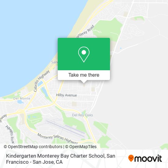 Mapa de Kindergarten Monterey Bay Charter School