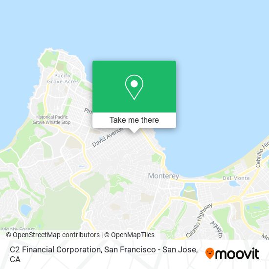 C2 Financial Corporation map