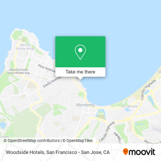 Mapa de Woodside Hotels