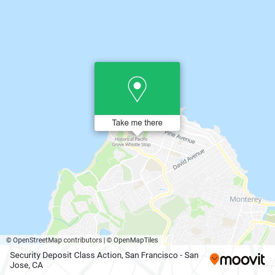 Mapa de Security Deposit Class Action