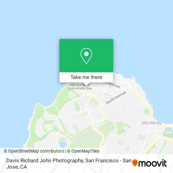Davis Richard John Photography map