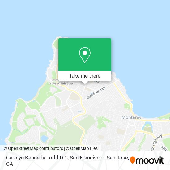 Carolyn Kennedy Todd D C map