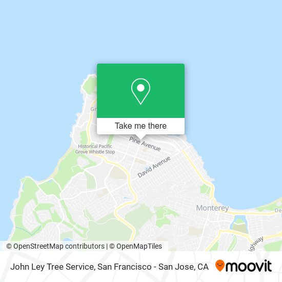 John Ley Tree Service map