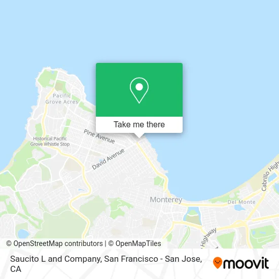 Saucito L and Company map