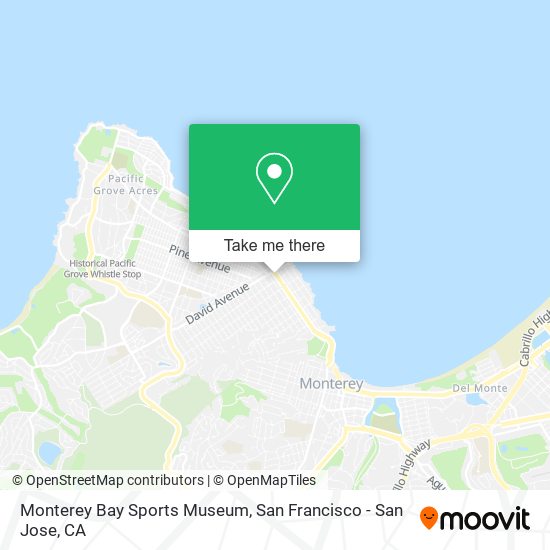 Mapa de Monterey Bay Sports Museum