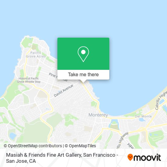 Mapa de Masiah & Friends Fine Art Gallery