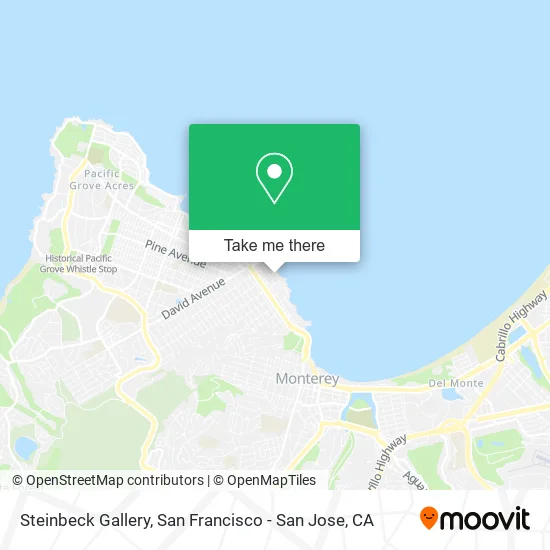 Steinbeck Gallery map