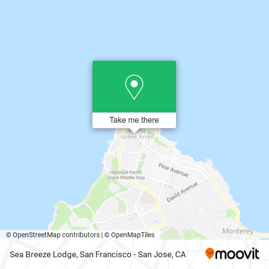 Sea Breeze Lodge map