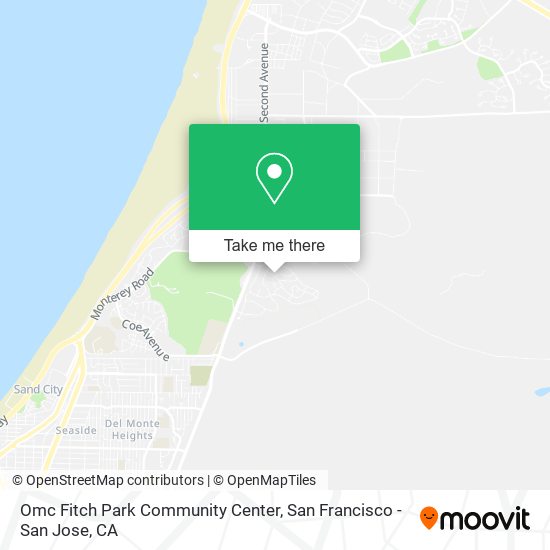 Omc Fitch Park Community Center map