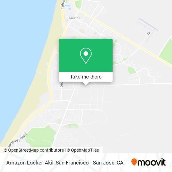 Amazon Locker-Akil map