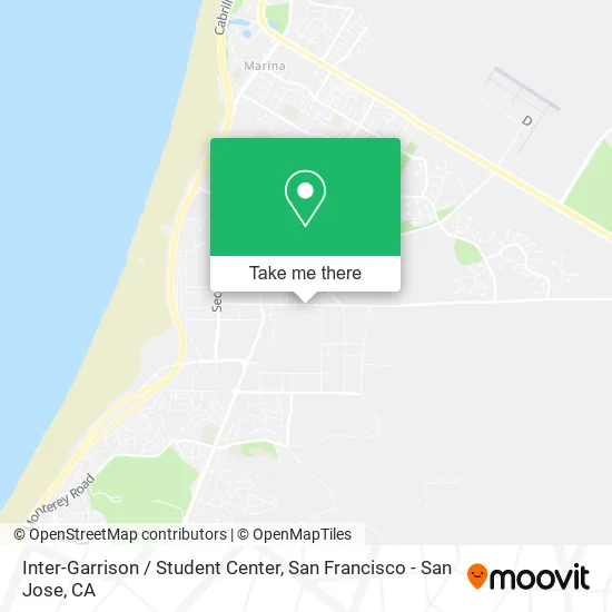 Inter-Garrison / Student Center map