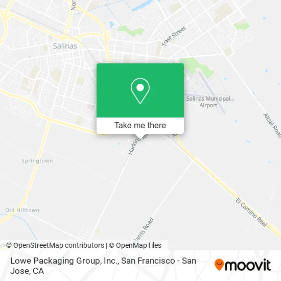 Lowe Packaging Group, Inc. map
