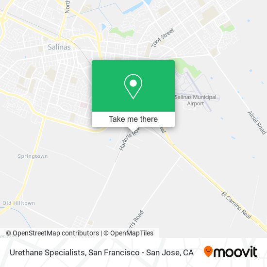 Mapa de Urethane Specialists