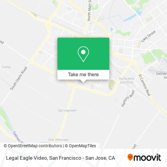 Legal Eagle Video map