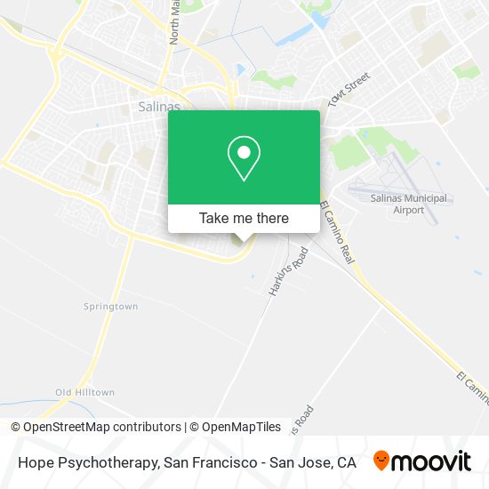 Mapa de Hope Psychotherapy