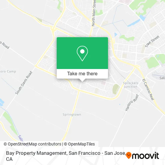 Bay Property Management map