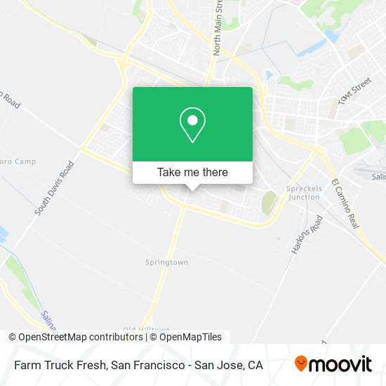 Farm Truck Fresh map