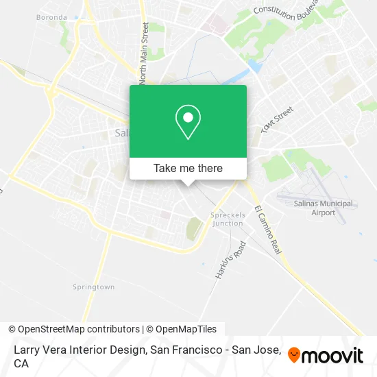 Larry Vera Interior Design map