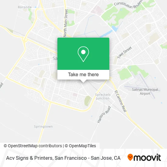 Acv Signs & Printers map