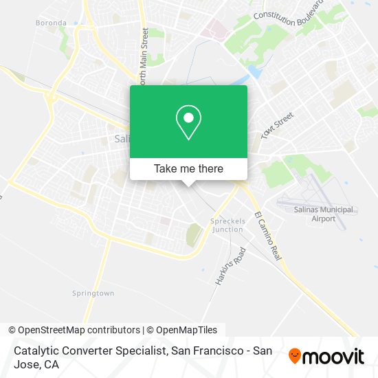 Mapa de Catalytic Converter Specialist
