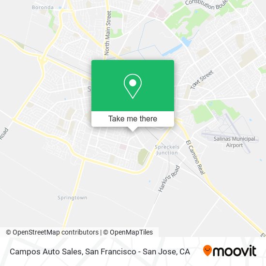 Campos Auto Sales map