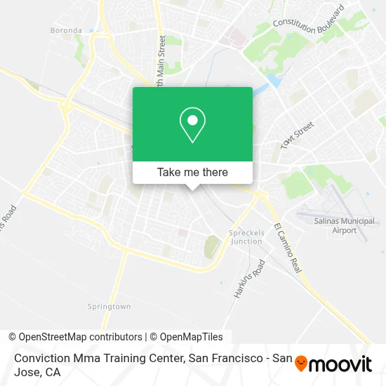 Conviction Mma Training Center map