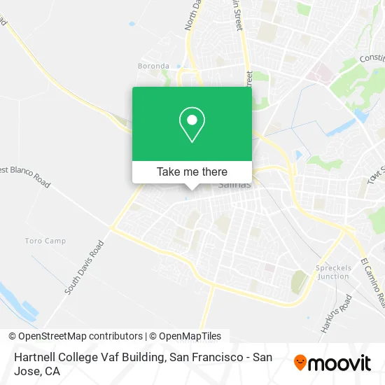 Hartnell College Vaf Building map