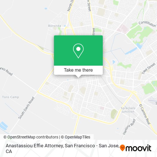 Anastassiou Effie Attorney map